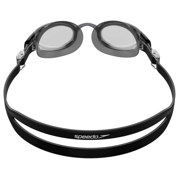 Очки для плавания Speedo Mariner Pro (темные; чёрный-серый)